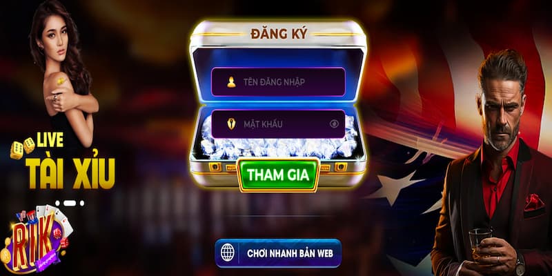 Hướng Dẫn đăng ký tài khoản tại rikvip